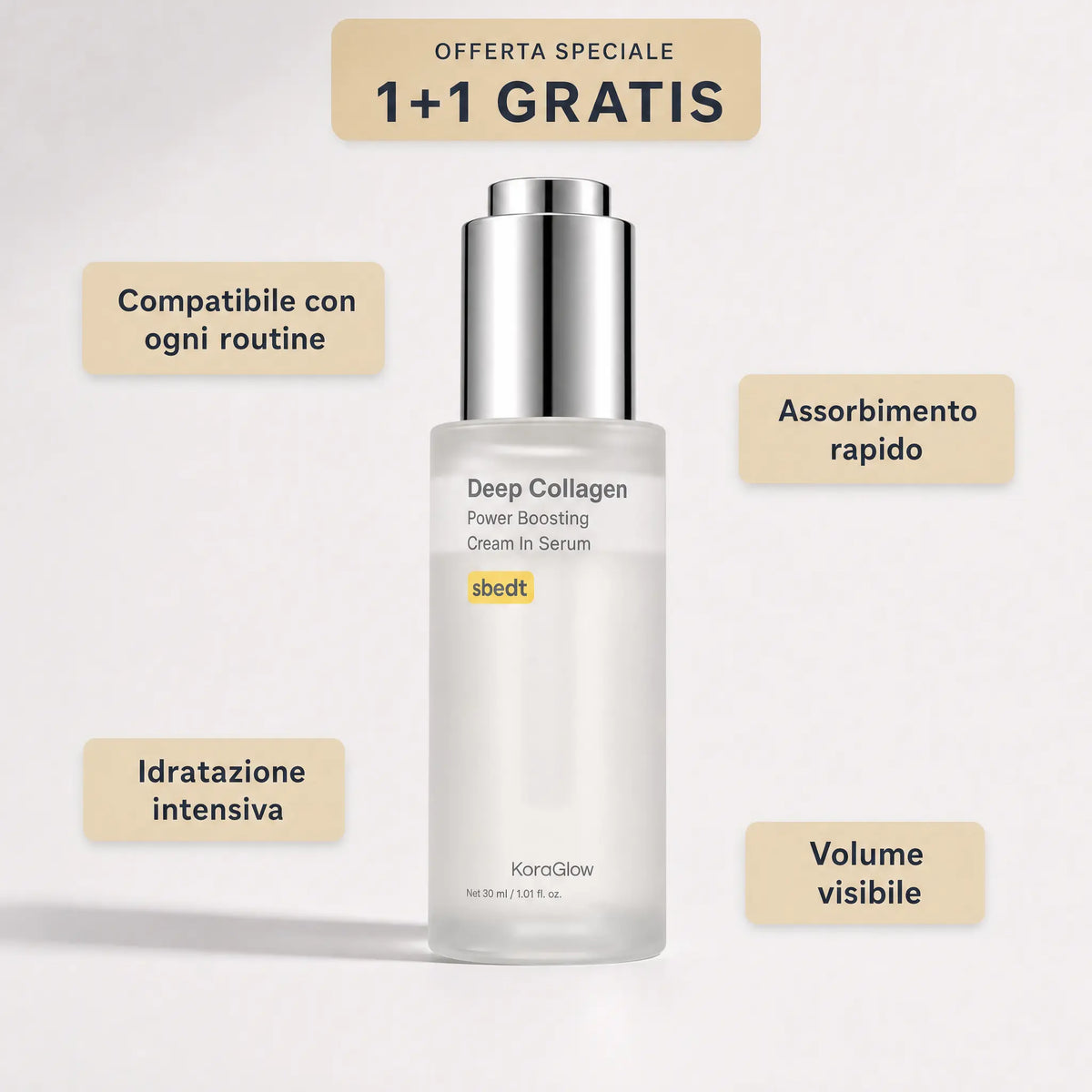 Cica Collagen Boost à la Volufiline · sérum boostant